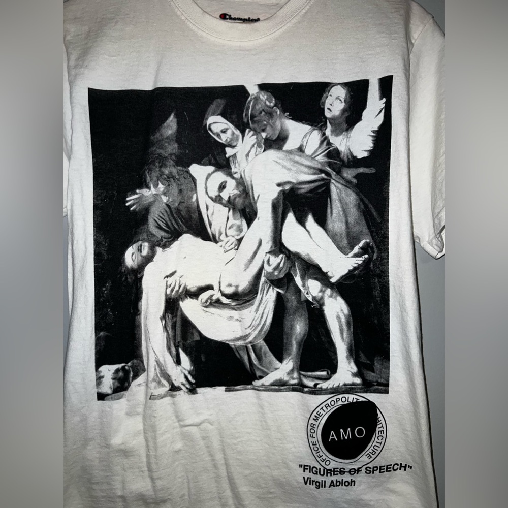 Virgil Abloh X MCA figures of speech Pyrex T-shirt